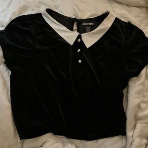 ***SOLD***hot topic velvet top